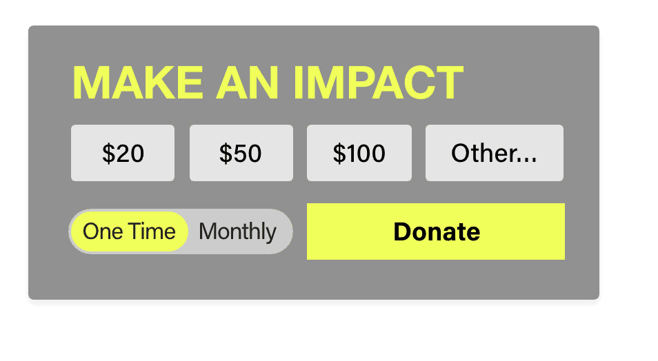 Make an Impact - Donate to Curebound