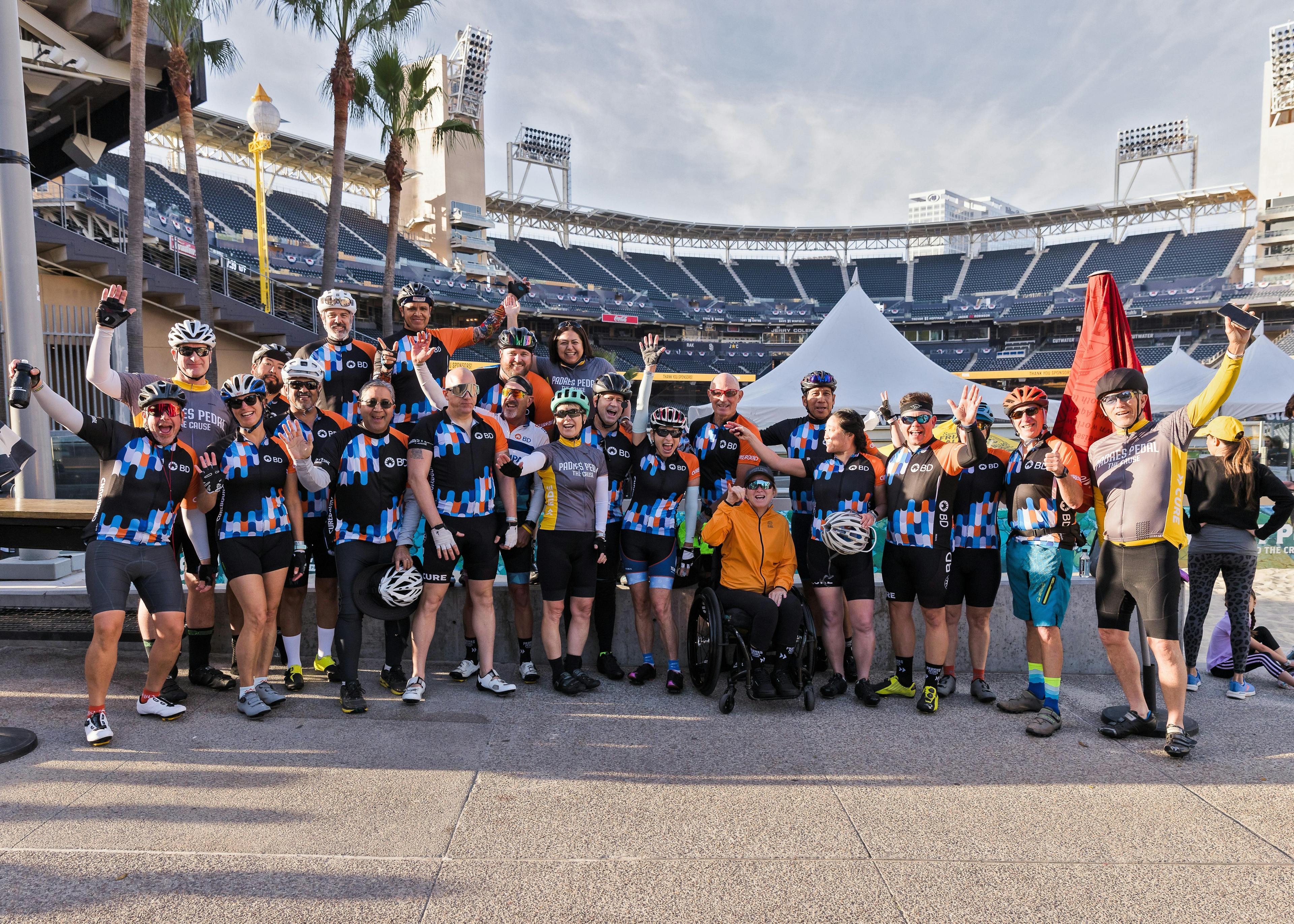 Padres Pedal the Cause featured on Spotlight on the Community undefined